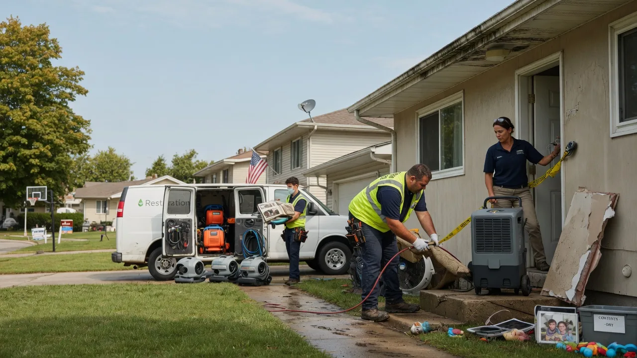 Water Damage Restoration in Rock Island, TX near me